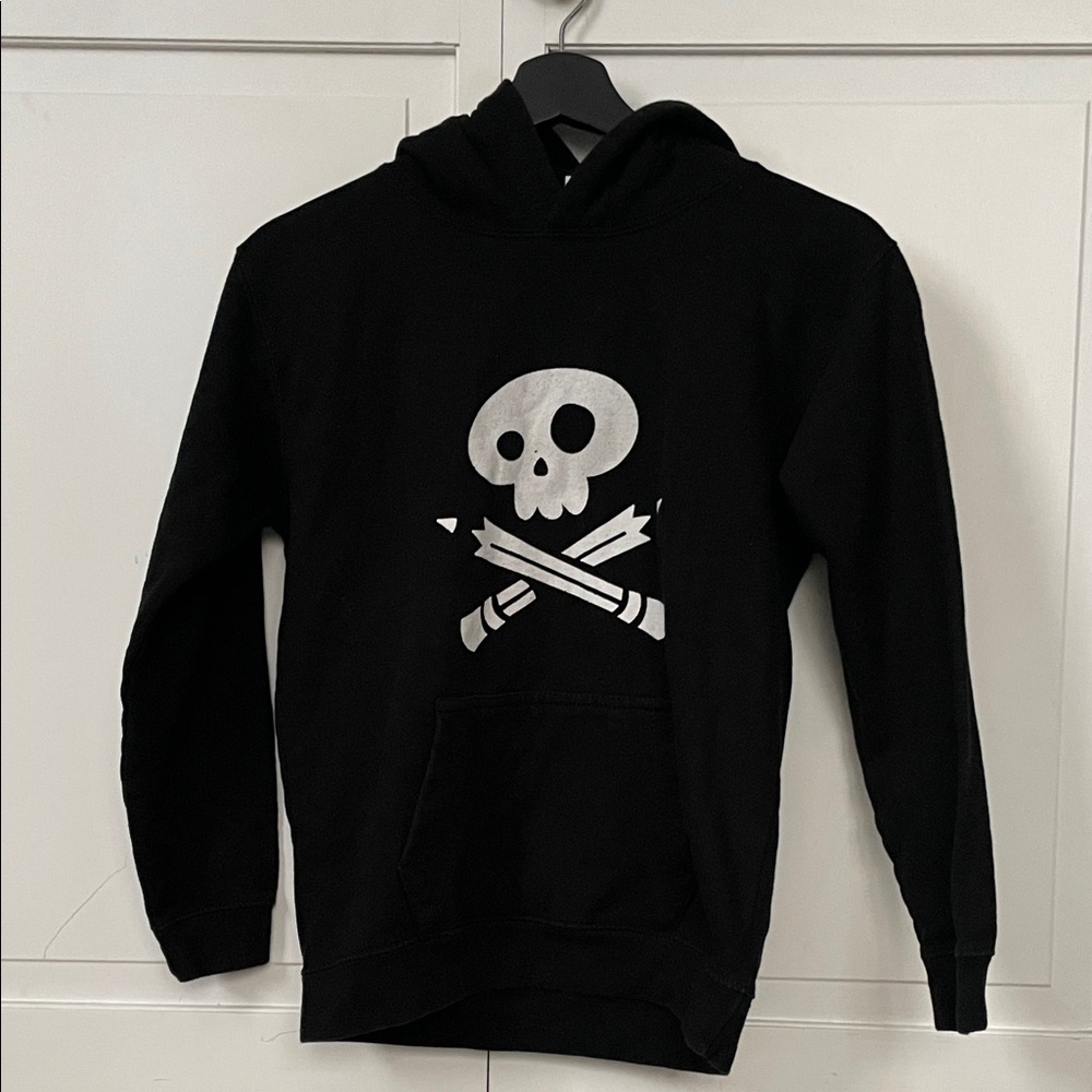 Story Pirates | Black Skull Graphic Kids‎ Hoodie